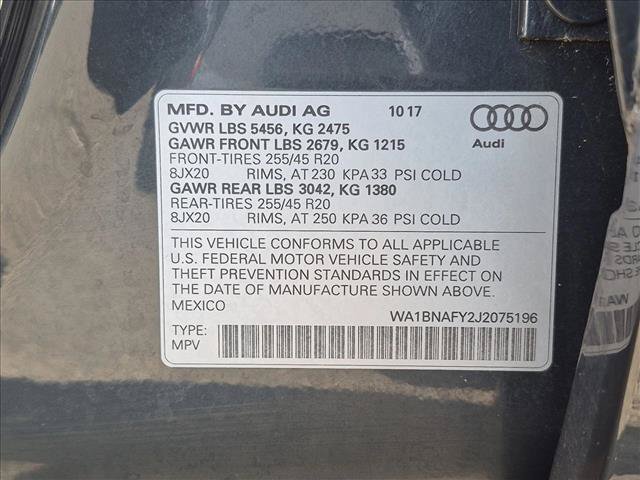 Used 2018 Audi Q5 2.0T Premium Plus w/ Premium Plus Package AWD/4WD image 26