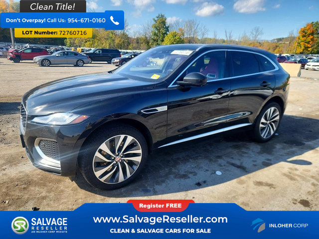 Used 2021 Jaguar F-PACE R-Dynamic S AWD/4WD image 1