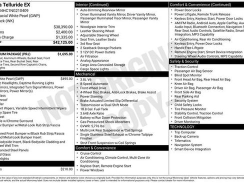 Used 2022 Kia Telluride EX w/ EX Premium Package image 20