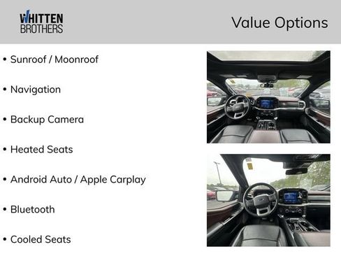 Used 2021 Ford F150 Lariat w/ Equipment Group 502A High AWD/4WD image 4