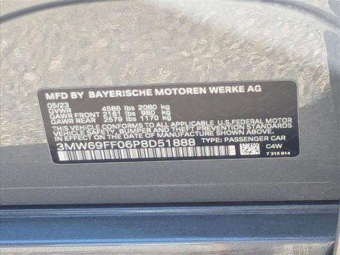 Certified 2023 BMW 330i Sedan w/ Driving Assistance Package RWD image 25