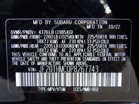 Used 2023 Subaru Crosstrek 2.5i Limited image 30