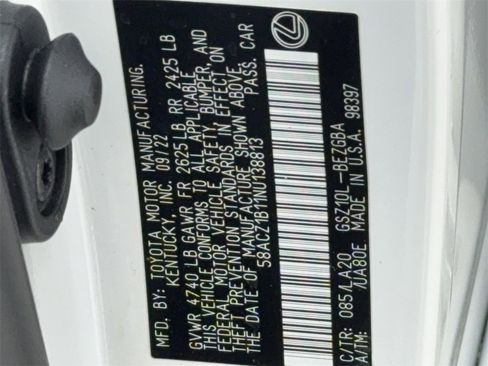 Used 2022 Lexus ES 350 image 55