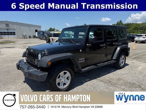 Used 2017 Jeep Wrangler Unlimited Sport w/ Connectivity Group AWD/4WD image 1