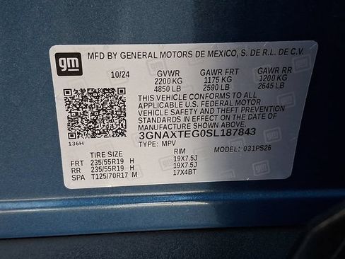 Used 2025 Chevrolet Equinox RS w/ Safety and Technology Package AWD/4WD image 27