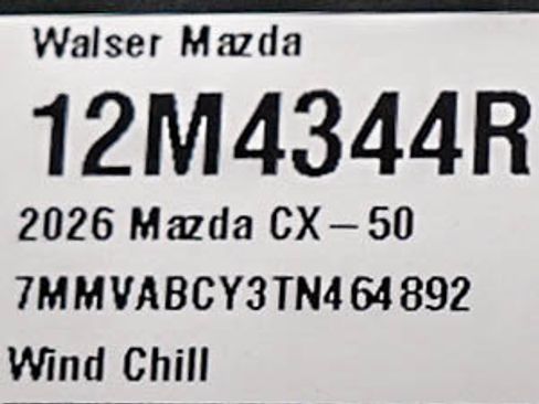 Certified 2026 MAZDA CX-50 AWD 2.5 S w/ Weather Package image 32