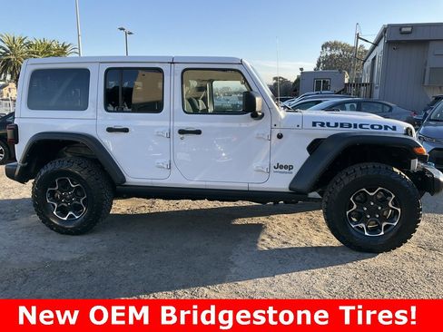 Used 2022 Jeep Wrangler Unlimited Rubicon 4xe w/ Cold Weather Group image 3