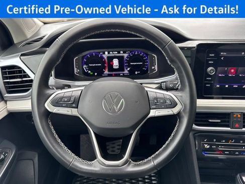 Certified 2025 Volkswagen Taos SEL w/ Black Wheel Plus Package AWD/4WD image 9