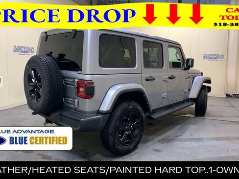 Used 2021 Jeep Wrangler Unlimited Sahara AWD/4WD image 3