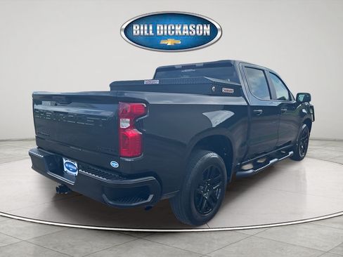 Used 2023 Chevrolet Silverado 1500 Custom w/ LPO, Dark Essentials Package RWD image 8