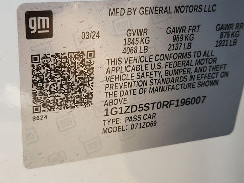 Used 2024 Chevrolet Malibu LT FWD image 33