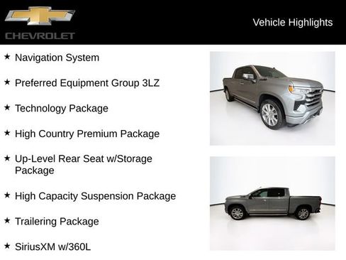 Used 2023 Chevrolet Silverado 1500 High Country w/ High Country Premium Package image 5