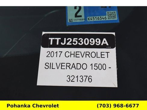 Used 2017 Chevrolet Silverado 1500 Custom w/ Rally 1 Edition image 34