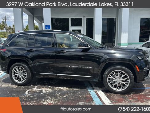 Used 2022 Jeep Grand Cherokee Summit w/ Luxury Tech Group V AWD/4WD image 12