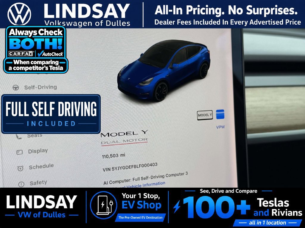 Used 2020 Tesla Model Y Performance AWD/4WD image 21