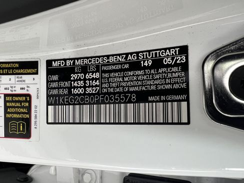 Certified 2023 Mercedes-Benz EQE 500 4MATIC Sedan image 33