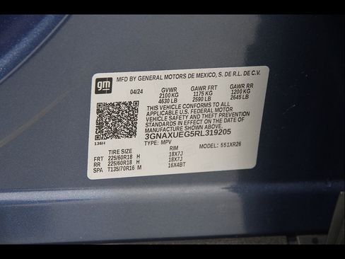 Certified 2024 Chevrolet Equinox LT AWD/4WD image 24