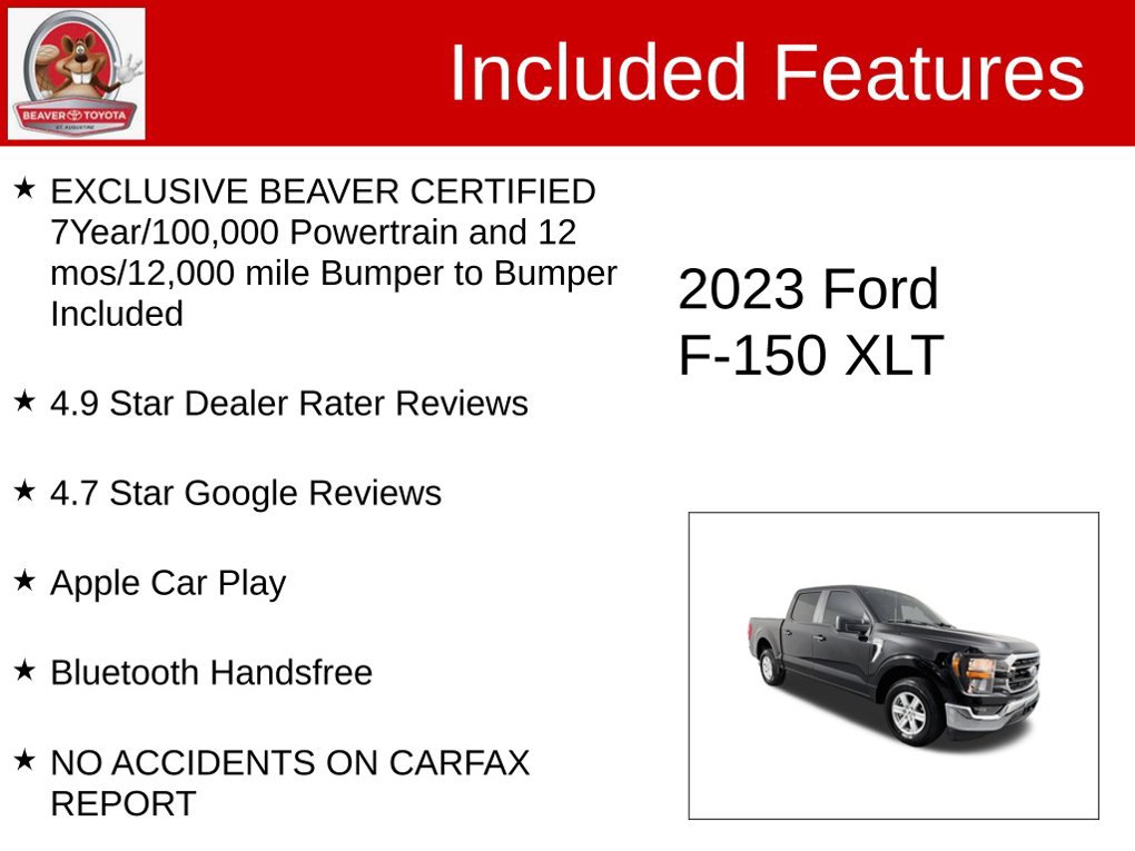 Used 2023 Ford F150 XLT RWD image 4