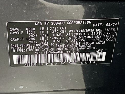 Used 2024 Subaru Ascent Touring image 35