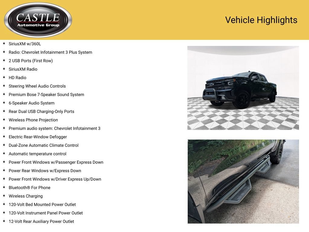 Used 2021 Chevrolet Silverado 1500 LT Trail Boss w/ Convenience Package II AWD/4WD image 13