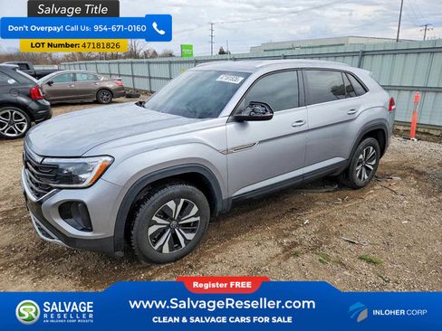 Used 2024 Volkswagen Atlas Cross Sport SE AWD/4WD image 1