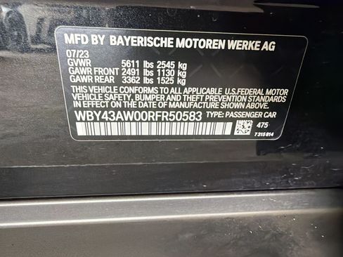 Used 2024 BMW i4 eDrive35 w/ Premium Package RWD image 11