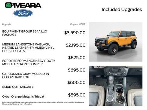 Used 2022 Ford Bronco Wildtrak AWD/4WD image 4