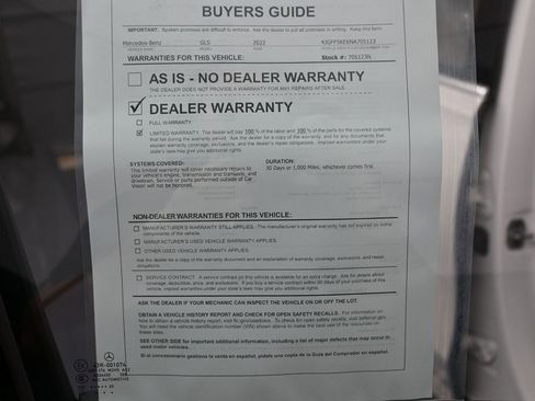Used 2022 Mercedes-Benz GLS 450 GLS 450 image 45