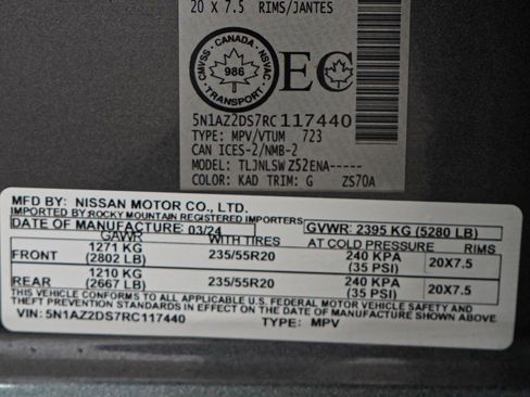 Used 2024 Nissan Murano Platinum image 33