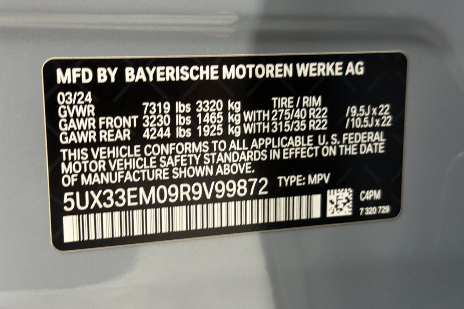 Used 2024 BMW X7 M60i w/ Executive Package AWD/4WD image 26