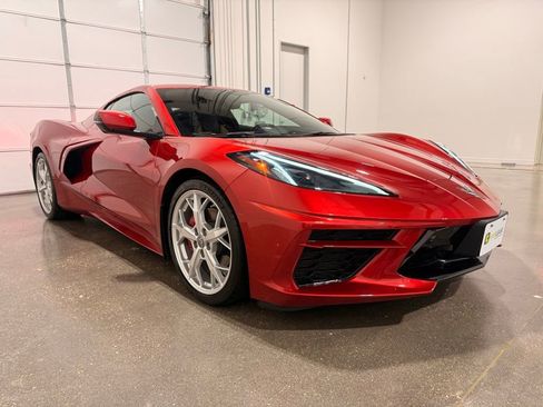 Used 2023 Chevrolet Corvette Stingray Premium Cpe w/ Chrome Exterior Badge Package RWD image 3