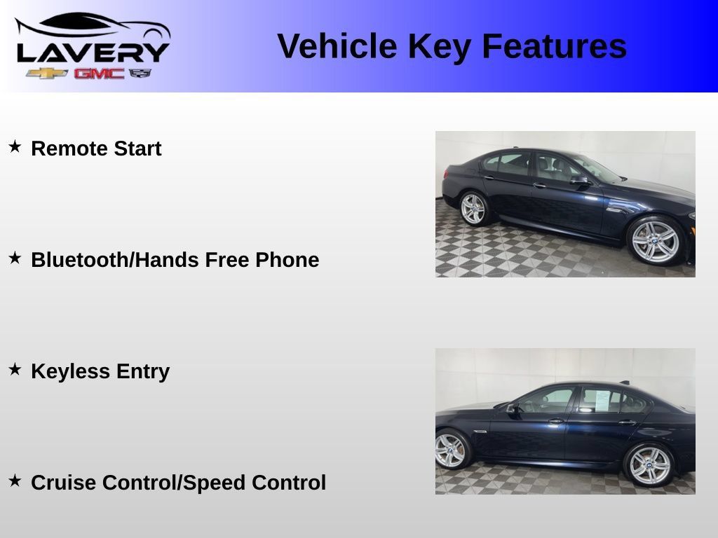 Used 2014 BMW 550i xDrive Sedan AWD/4WD image 2