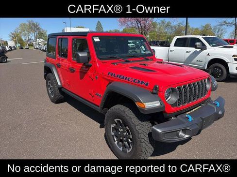 Certified 2025 Jeep Wrangler Unlimited Rubicon 4xe w/ Convenience Group AWD/4WD image 2
