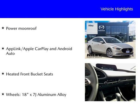 New 2026 MAZDA MAZDA3 2.5 S Sedan w/ Preferred Pkg image 9