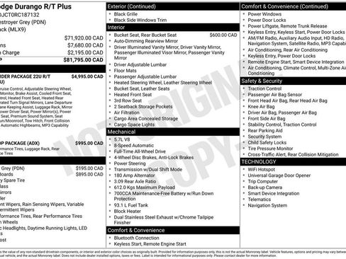 Used 2024 Dodge Durango R/T AWD/4WD image 27