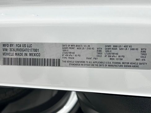 New 2026 RAM ProMaster 2500 w/ Power Group FWD image 21
