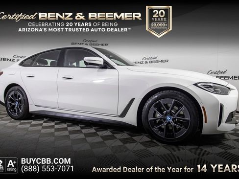 Used 2023 BMW i4 eDrive35 w/ Premium Package RWD image 1