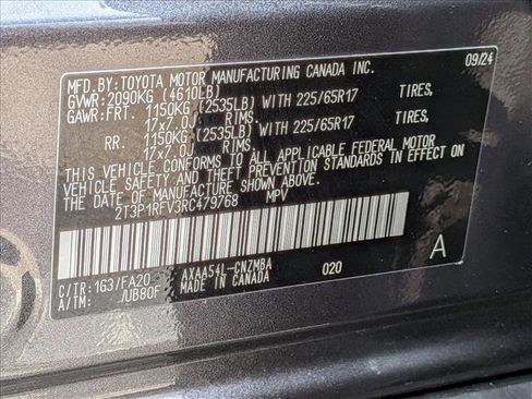 Used 2024 Toyota RAV4 XLE w/ Convenience Package AWD/4WD image 17
