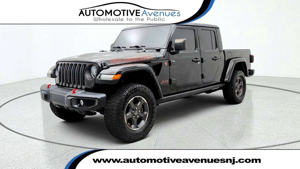 Used 2022 Jeep Gladiator Rubicon w/ LED Lighting Group AWD/4WD image 1