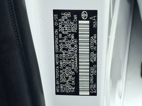 Used 2023 Toyota Mirai w/ Advanced Technology Package RWD image 28