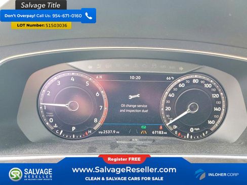 Used 2019 Volkswagen Tiguan SEL Premium AWD/4WD image 12
