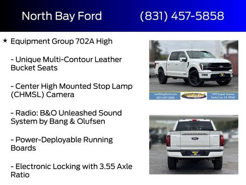New 2026 Ford F150 Platinum w/ Equipment Group 702A High AWD/4WD image 8