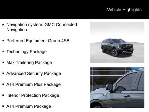 New 2026 GMC Yukon XL AT4 w/ AT4 Premium Plus Package AWD/4WD image 8