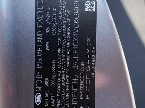 Used 2021 Jaguar F-TYPE First Edition image 53