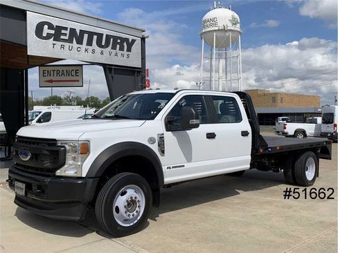 Used 2022 Ford F550 4x4 Crew Cab Super Duty w/ Power Equipment Group image 1