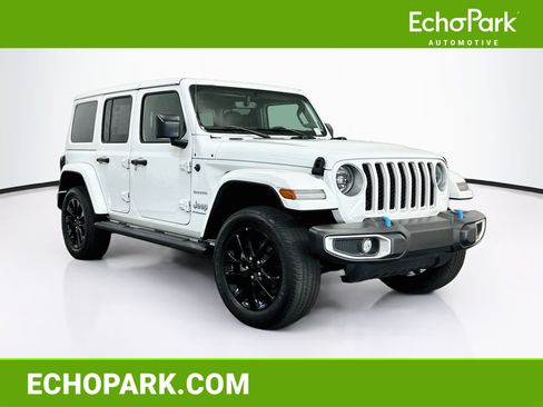 Used 2023 Jeep Wrangler Unlimited Sahara w/ Cold Weather Group AWD/4WD image 1