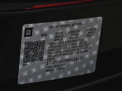 Used 2019 Chevrolet Corvette Grand Sport RWD image 19