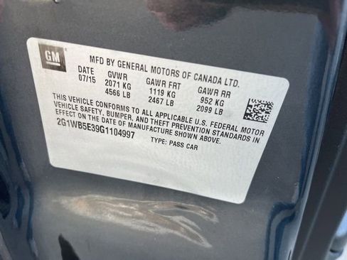 Used 2016 Chevrolet Impala LT image 28