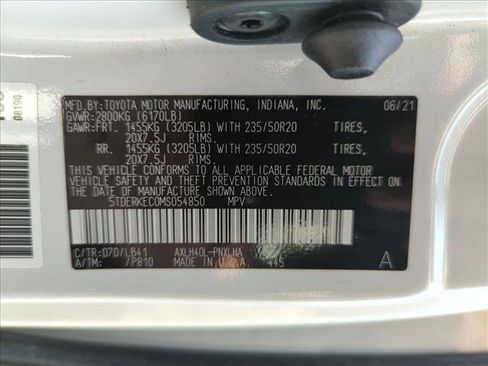 Used 2021 Toyota Sienna Platinum FWD image 24