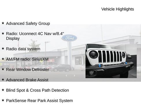 Used 2023 Jeep Wrangler Unlimited Rubicon 4xe w/ Safety Group AWD/4WD image 20